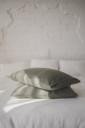 Linen pillowcase with envelope closure, Various colors available, Soft natural linen pillow cover, Standard, queen, king linen pillowcase.